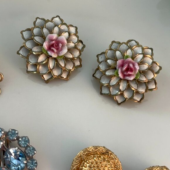 COLLECTION CORO & CORO MAGIC CLIP/MAGNETIC EARRINGS (6) - Picture 8 of 12